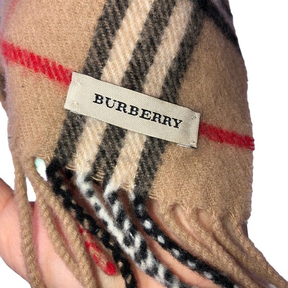 Burberry London Nova Plaid Check wool Classic Scarf - Picture 2 of 5